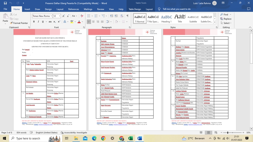 Entri Data - Entry Data di Exel/Spreadsheet - 4