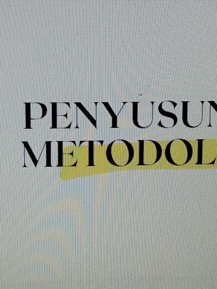 Jasa Desain Presentasi Powerpoint Profesional Penyusun Metodologi