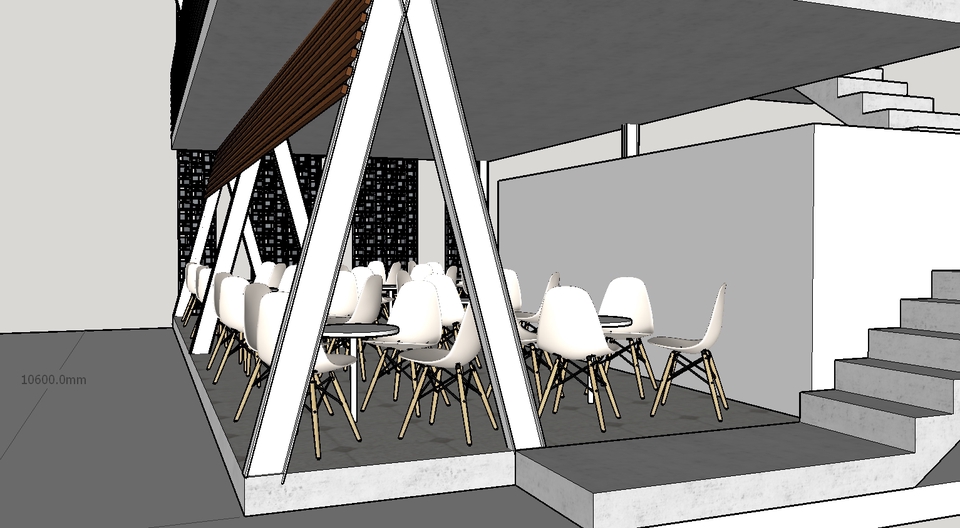 3D & Perspektif - 3D Arsitektur dan interior Bangunan - 5