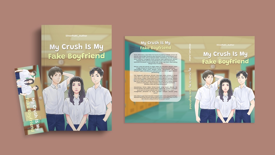 Gambar dan Ilustrasi - Design Ilustrasi Cover Buku Novel - 3