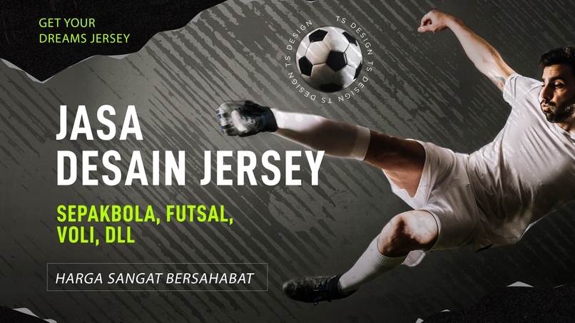 Jasa Desain Berbagai Jersey (Futsal / Bola, Basket, Sepeda, dll) - Desain Jersey