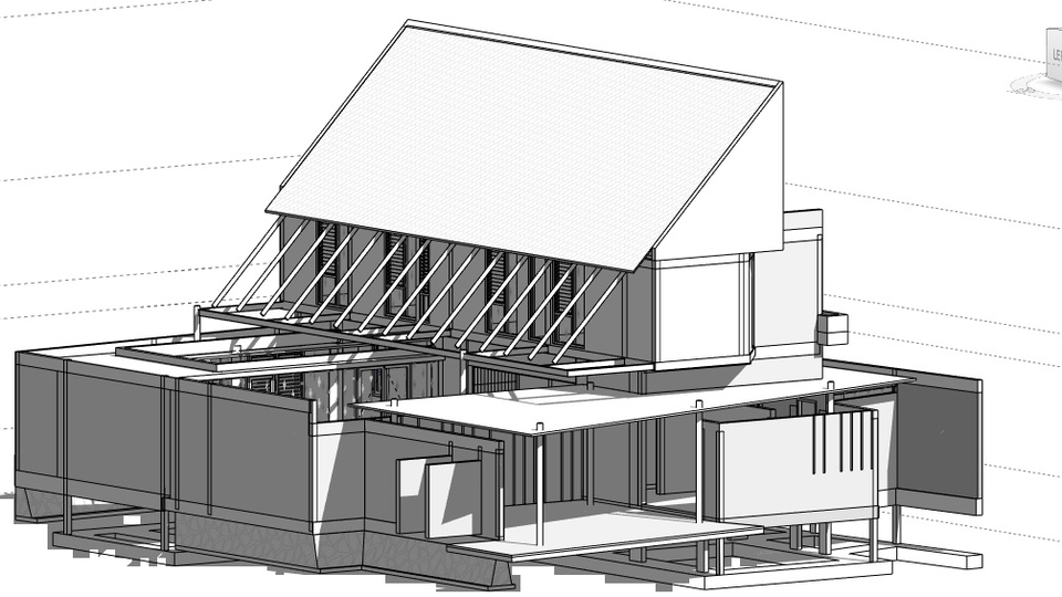 3D & Perspektif - Gambar Kerja Dengan Software Revit - 1