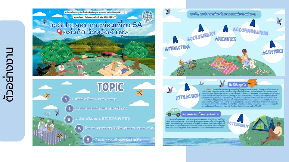 Presentation - ออกเเบบPresentation นำเสนองาน - 7