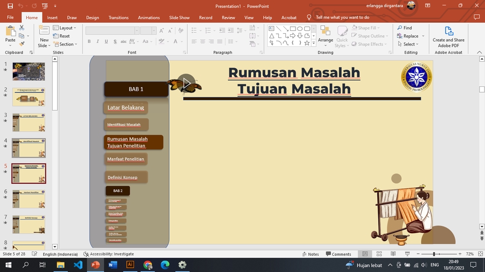 Presentasi - DESAIN PRESENTASI POWERPOINT,MAKALAH,SIDANG, TUGAS, COMPANY PROFILE - 6