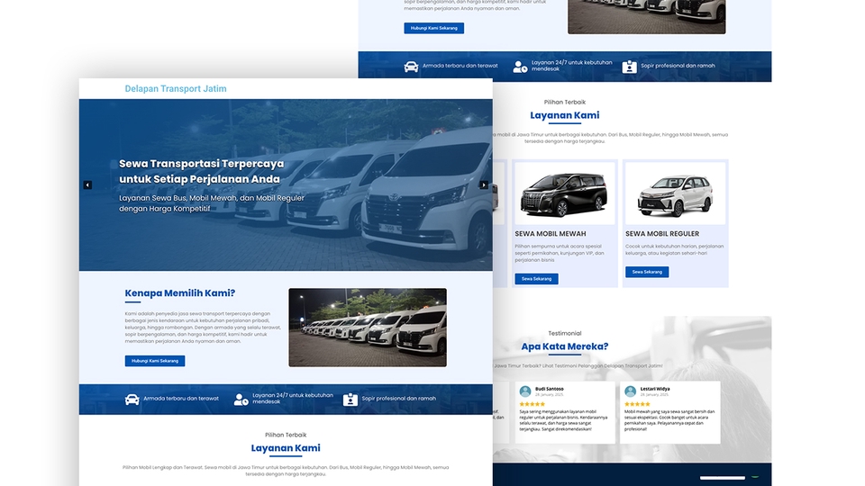 Jasa pembuatan website profesional dan terpercaya untuk bisnis Anda. Layanan pembuatan website custom, responsive web, dan wordpress dengan harga yang kompetitif. Hubungi kami untuk konsultasi gratis.