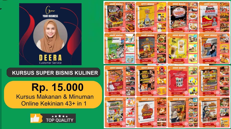 Kursus Online - Kursus Super Bisnis Kuliner 43+ in 1 - 1