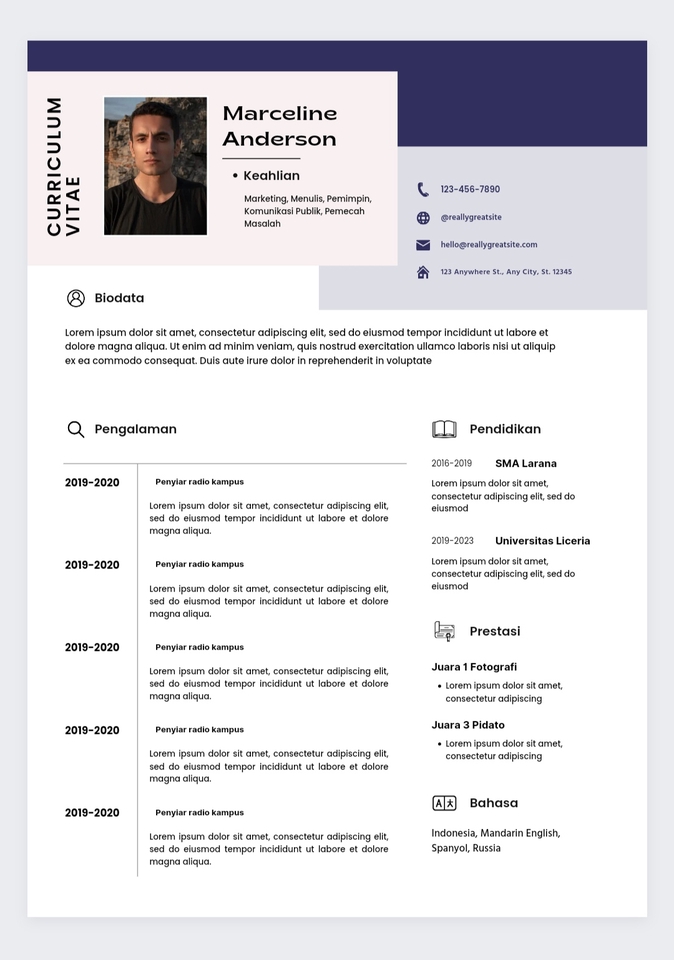 Portfolio & Resume - Buat CV 1 Hari Jadi - 19