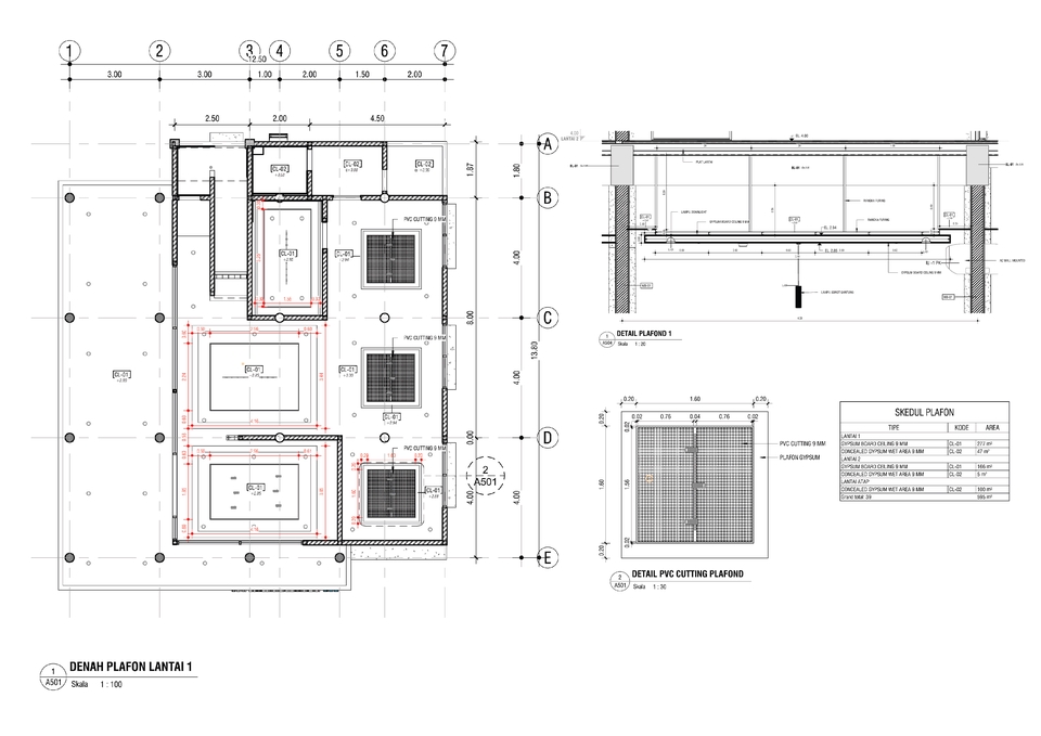 CAD Drawing - Jasa Gambar Kerja BIM - DED (ARS, STR, MEP) dengan REVIT - 5