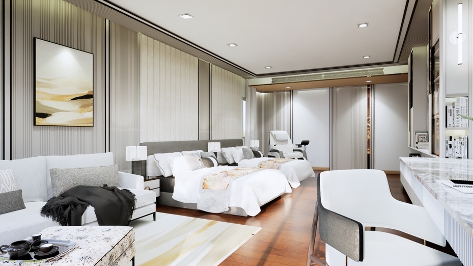 รับออกแบบตกแต่งภายในบ้านหรู สไตล์โมเดิร์น