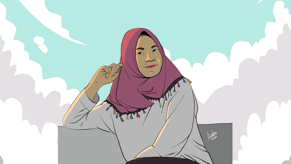 Gambar dan Ilustrasi - Desain ilustrasi wajah kartun - 5