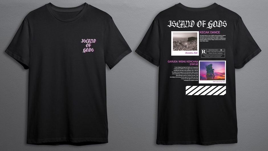 Desain Kaos & Motif - Desain T-Shirt Streetwear Custom Edgy and Modern Style - 2