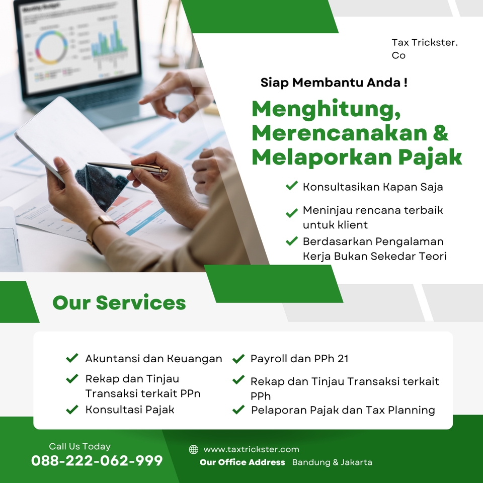 Akuntansi dan Keuangan - Jasa Konsultasi Pajak, Tax Planning, Pelaporan SPT Masa, Tahunan dan Coretax - 4