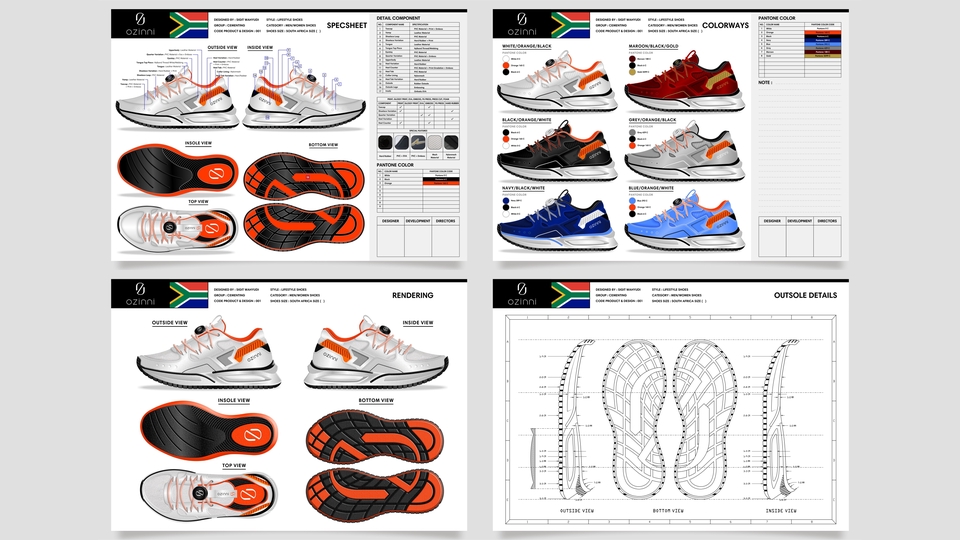 Gambar dan Ilustrasi - KONSEP DESAIN SEPATU PRIA, MODERN DAN TRENDI DENGAN PAKET TEKNOLOGI UNTUK MANUFACTURE - 10