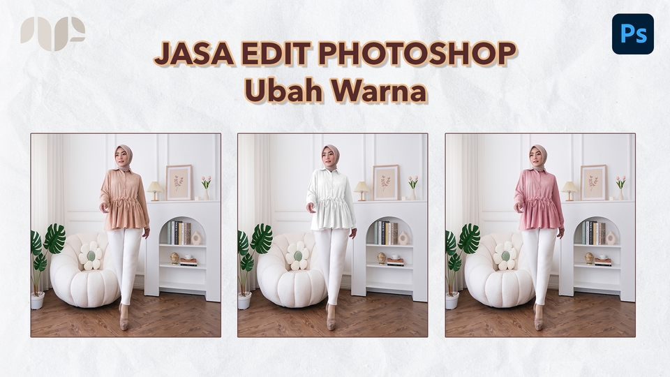 Edit Gambar & Photoshop - Edit Photoshop Ubah Warna / Touch Up Foto Instant  - 2