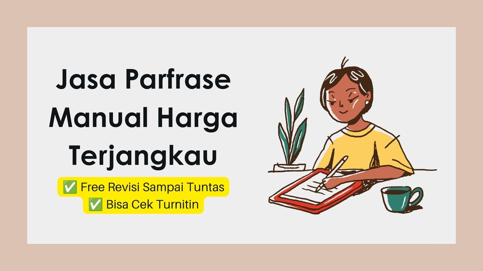 Proofreading - JASA KETIK PARAFRASE DAN TURNITIN HARGA TERJANGKAU - 1