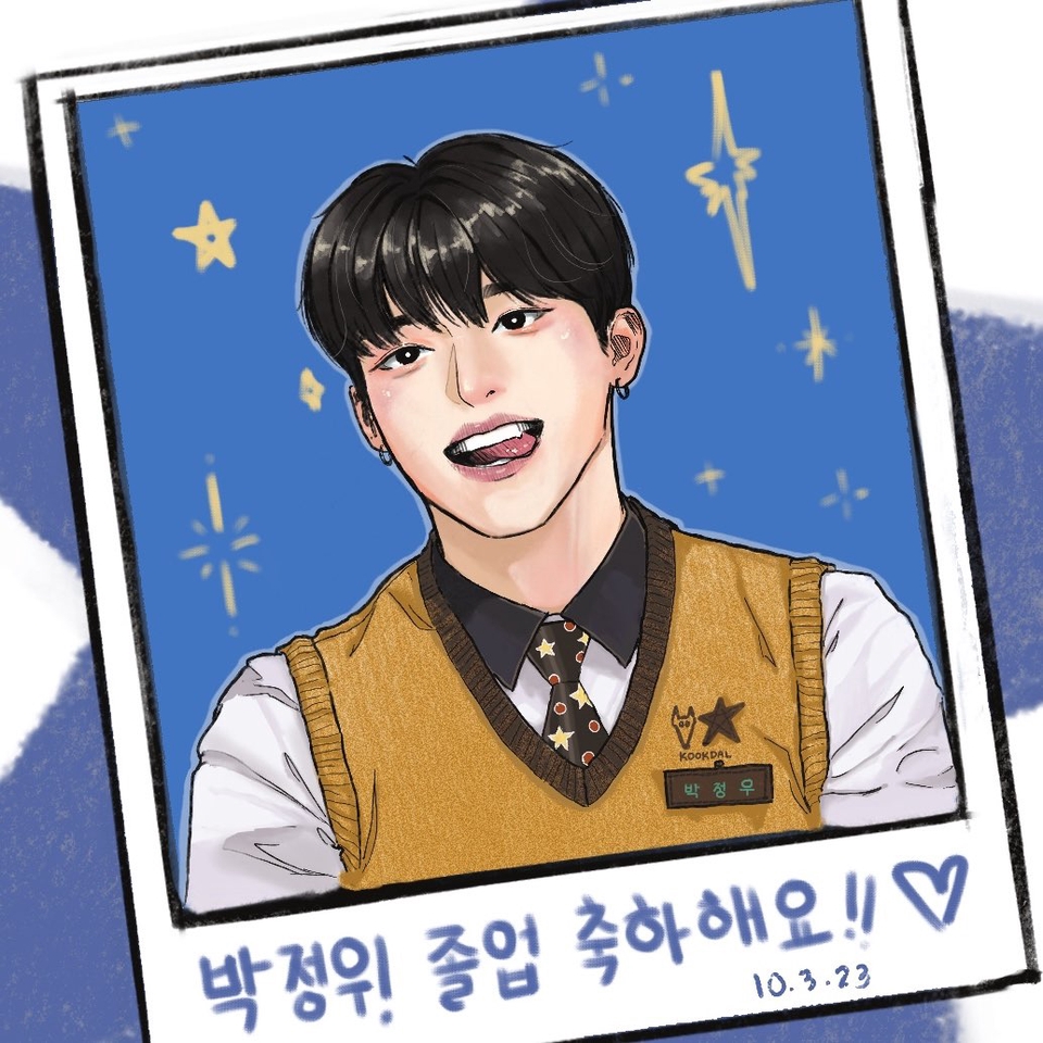 วาดแฟนอาร์ต - ☆รับวาดแฟนอาร์ต ภาพเหมือน semi-portrait ลายเส้นเกาหลี☆ - 3
