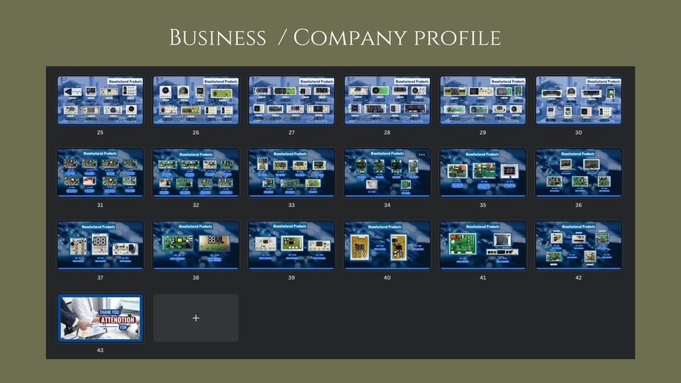 Presentation - รับออกแบบ Presentation // Business Profile ที่อ่านง่าย ดูดี และดึงดูด - 5