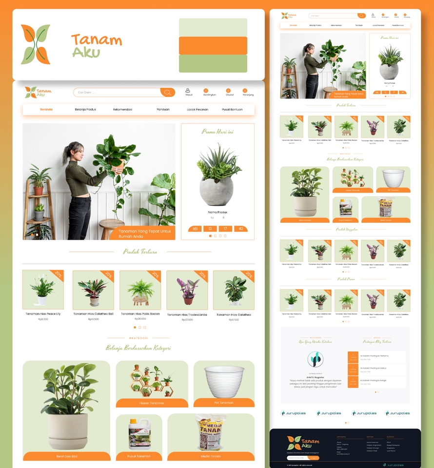 UI & UX Design - Desain Profesional UI/UX Website Clean & Modern (Amanah) - 7