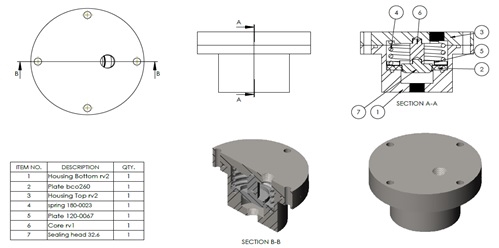 เขียนแบบวิศวกรรมและออกแบบโครงสร้าง - เขียนแบบวิศวกรรม 3D, 2D - 7