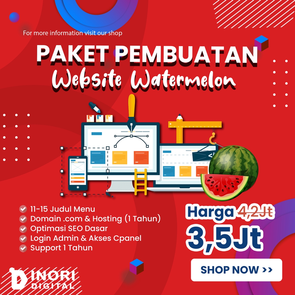 Web Development - Jasa Pembuatan Website Wordpress, 2-5 Hari Jadi - 10