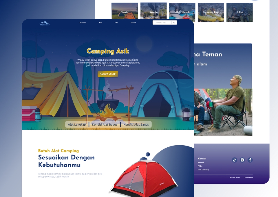 UI/UX Design - Website dan LandingPage