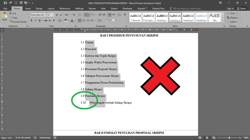 Pengetikan Umum - Editing Format Penulisan - Lumajang - 2