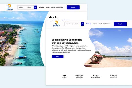 Pembuatan Desain UI/UX Dengan Tampilan yang Menarik serta Responsive