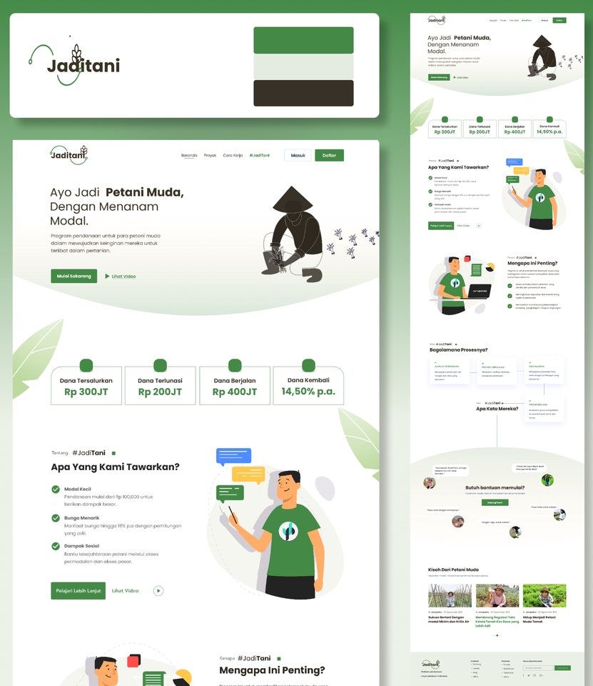 UI & UX Design - Desain Profesional UI/UX Website Clean & Modern (Amanah) - 8