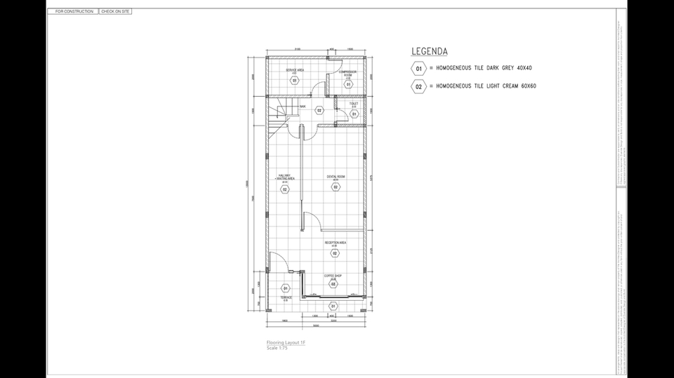 CAD Drawing - Jasa Gambar Interior Drafting - 3