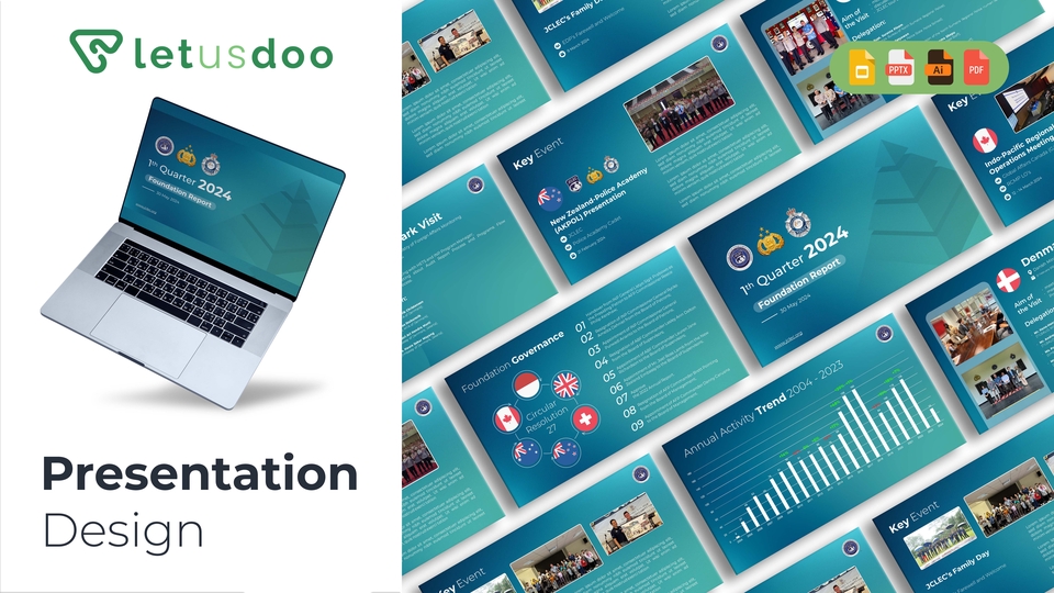 Jasa desain presentasi profesional, pembuatan powerpoint, slide presentasi menarik.  Desain ppt murah, harga terjangkau. Buat presentasi skripsi, bisnis.