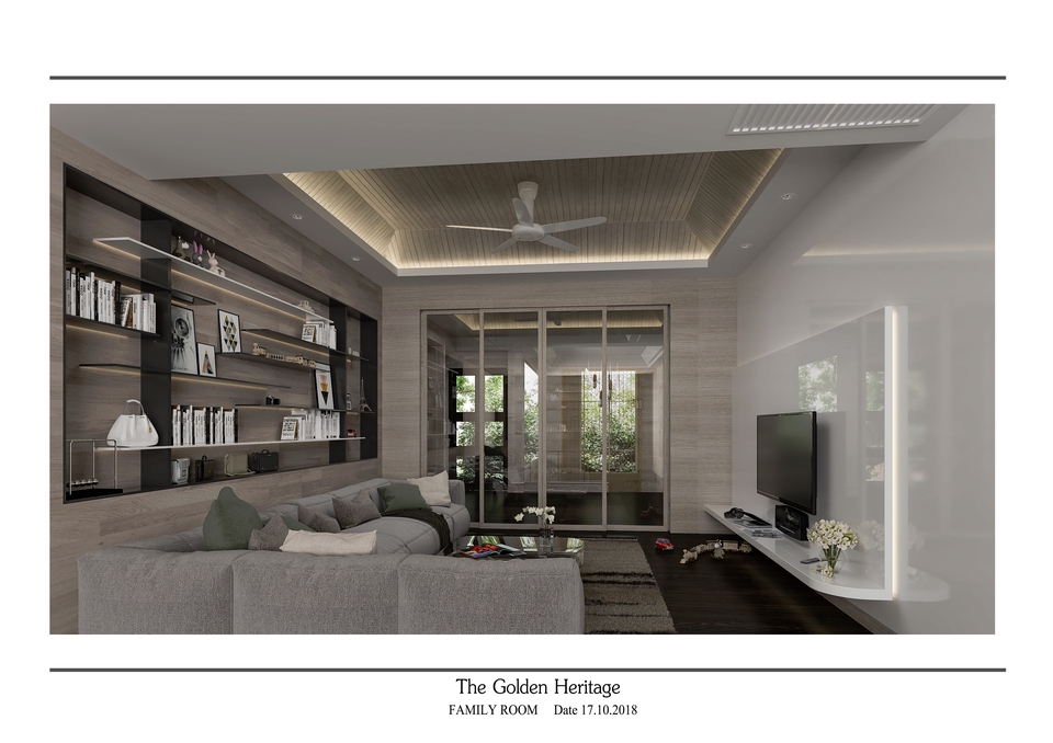 3D Perspective - ออกแบบตกแต่งภายใน รับเหมา และรับทำภาพสามมิติภายใน - 9