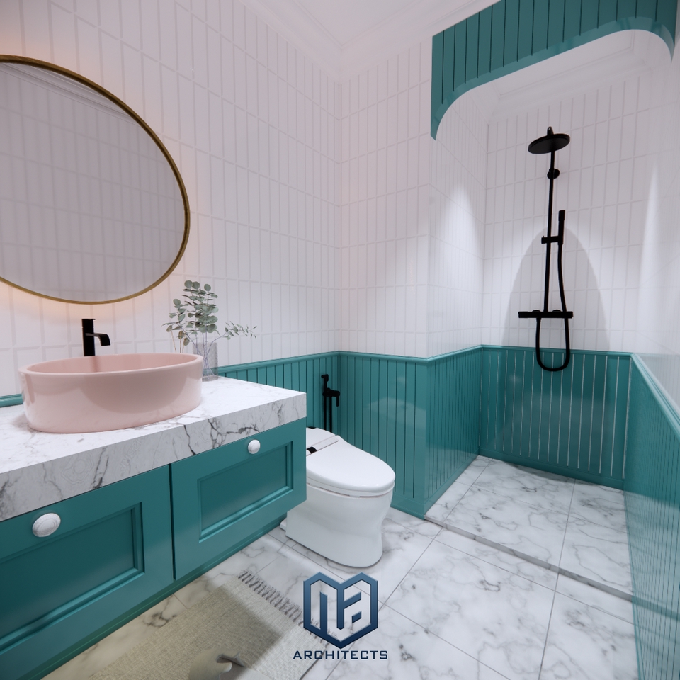 3D & Perspektif - Desain Interior 3D + Rendering dan Animasi - 4