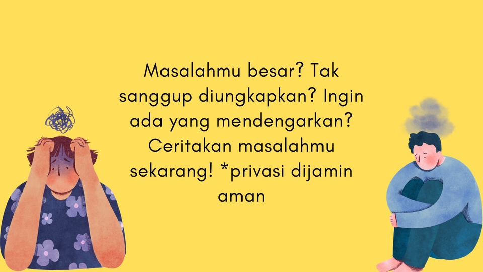 Pengembangan Diri - Jasa curhat masalah keluarga, percintaan, pertemanan dan pekerjaan - 1