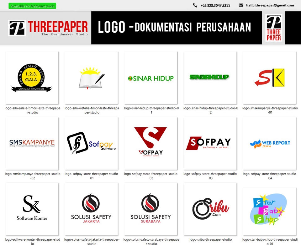 Logo - Jasa Desain Branding Logo Profesional Untuk Perusahaan UKM, Start-up Sampai Ke perusahaan Besar - 6