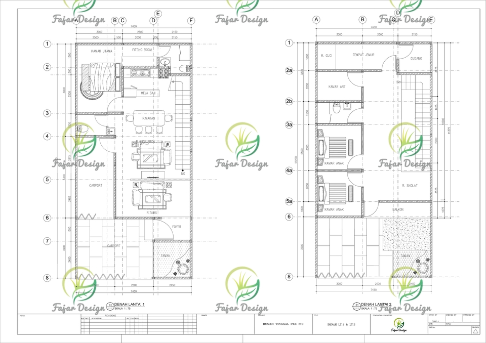 CAD Drawing - Redraw Bangunan Atau Gambar Kerja Dalam Bentuk 2D - 8