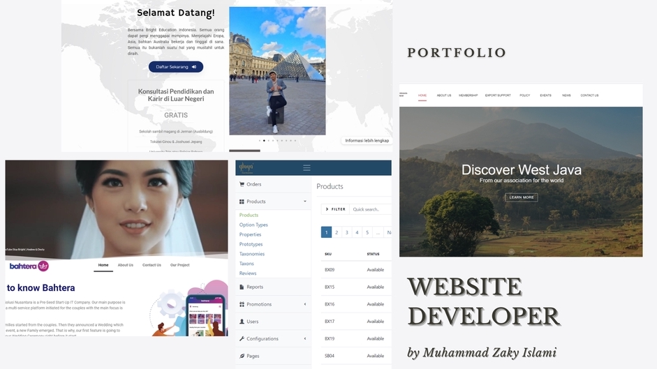 Web Development - Membuat Website Company Profile, Online Store E-Commerce, E-Learning, Dashboard, dll. - 1