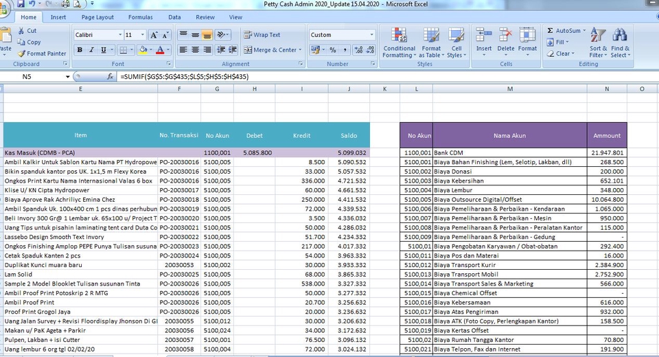 Entri Data - Penginputan Data PDF to Excel Rumus dan Jasa Pengetikan - 2