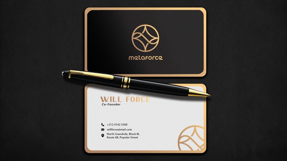 Jasa Desain ID Card Karyawan - Desain Kartu Bisnis Minimalis, Modern & Luxury