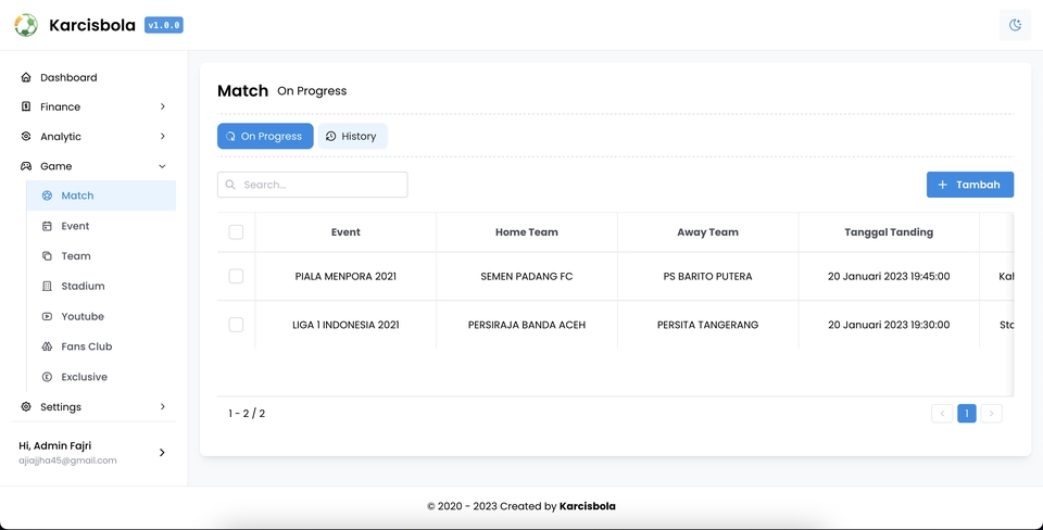 Web Development - Jasa pembuatan Website / Rest API / Sistem Informasi dengan ReactJS, NextJS berpengalaman - 7