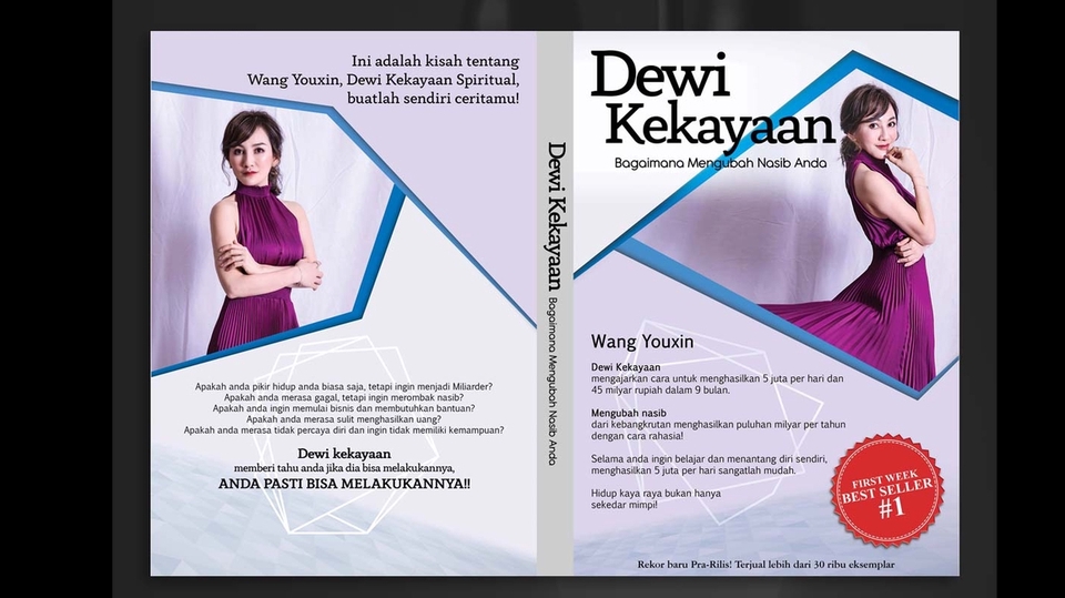 Digital Printing - Desain Cover Buku  - 1