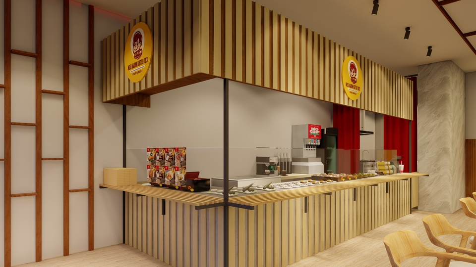3D & Perspektif - Jasa Desain Cafe, Restoran, Toko, dan Lain-lain KONSULTASI GRATIS - 13