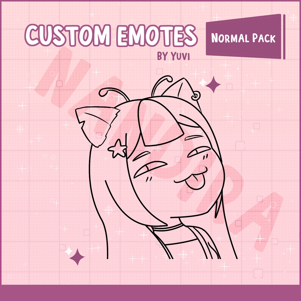 Gambar dan Ilustrasi - Desain karakter atau emotes untuk twitch / youtube - 4