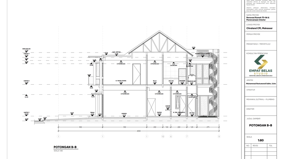 CAD Drawing - JASA GAMBAR CAD IMB DAN KONSEP AWAL - 4