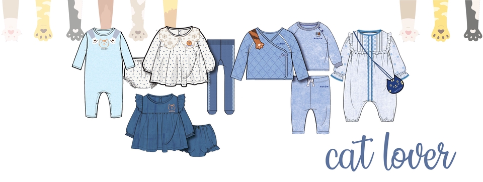 วาด/ออกแบบแพทเทิร์นเสื้อผ้า - ชุดเด็ก ชุดคู่ แม่ลูก ชุด set พ่อ แม่ลูก - 22