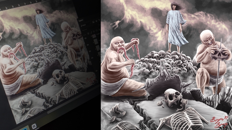 Gambar dan Ilustrasi - artwork for death metal, black metal, gore - 1