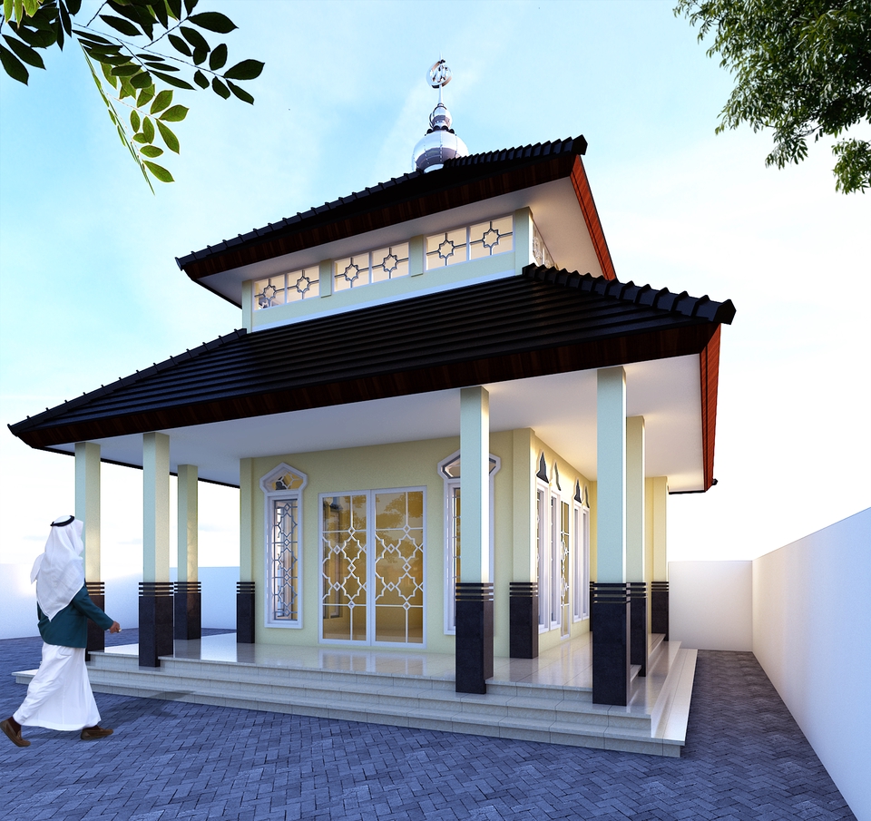 CAD Drawing - JASA DESAIN SPESIALIS MASJID DAN MUSHOLLA - 9