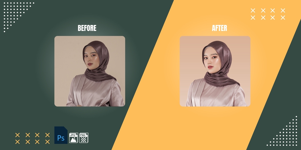 Edit Gambar & Photoshop - BASIC TO PROFESIONAL EDITING FOTO! INSTAN 1-2 HARI JADI! - 3