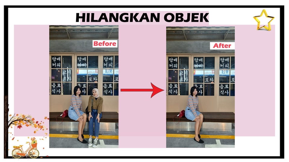 Edit Gambar & Photoshop - Hilangkan Objek di Foto dengan mulus - 1