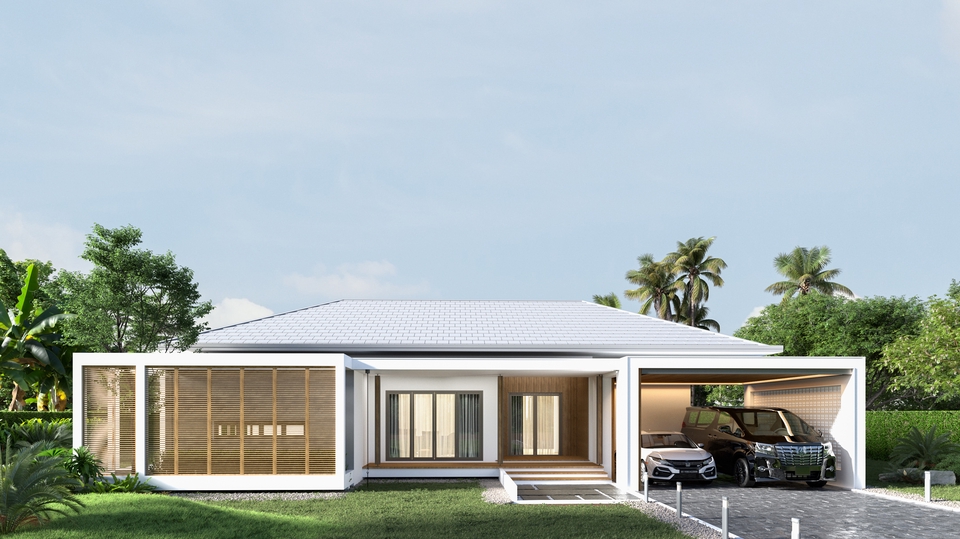 3D Perspective - 3D Perspective Interior and Exterior - 2