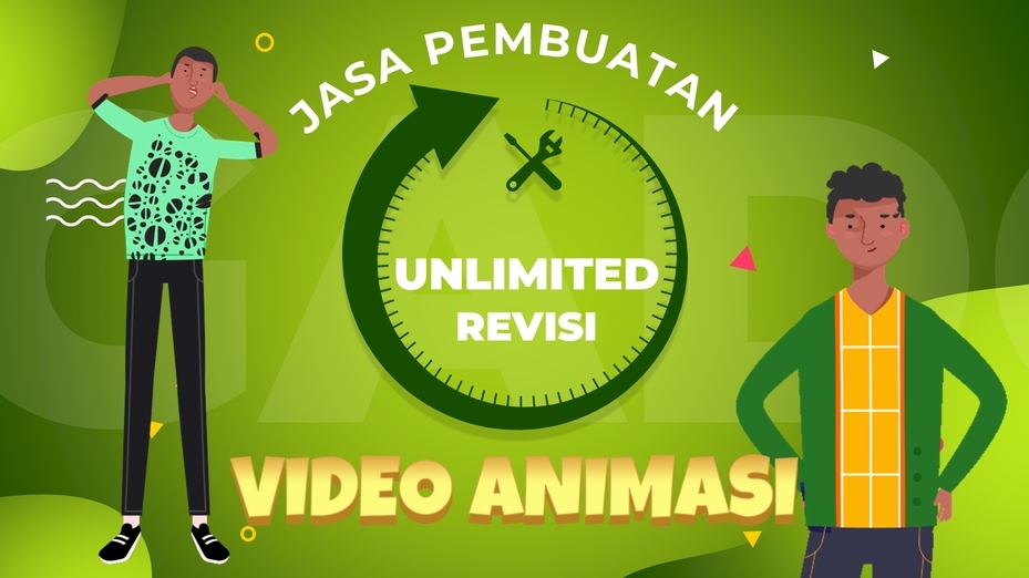 Pembuatan Video Animasi Explainer Unlimited Revisi